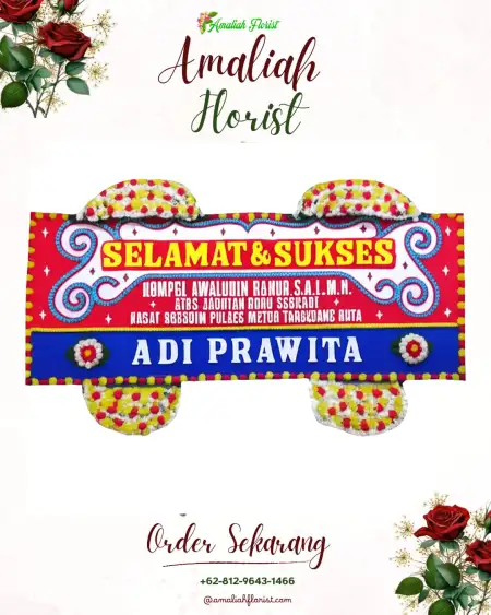 Papan Bunga Ucapan Selamat Ketitangkidul
